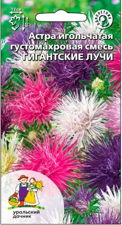Семена Астра игольчатая Гигантские лучи 0,2гр (УД) Е/П
