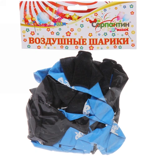 Воздушные шары  25 шт, 1025см Real MAN, (микс)_3