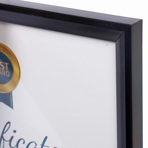 Фоторамка 3021см Дипломат черная, пластик_3