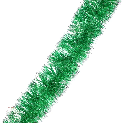 Мишура "Искра" 2м, d-15 см, Зеленый