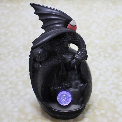 Подставка под стелющиеся благовония Сказочный дракон 10919см с подсветкой_9