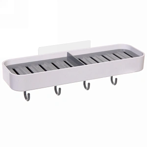 Мыльница с липким слоем двойная 28х8,5х8 см