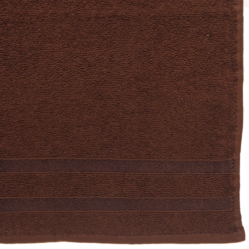 Полотенце махровое 3030см LUNA цвет темно-коричневый 04040 плотность 360грм2_7