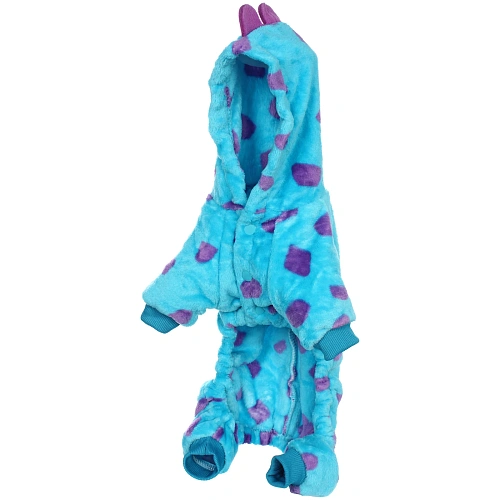 Комбинезон зимний для мелких и средних пород собак DOG DINO, цвет голубой, размер XL_7