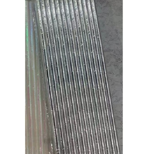 Трубочка для коктейля "Волшебство" 19,5 см d-6 мм (набор 25 шт), Серебро