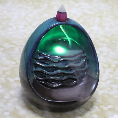 Подставка под стелющиеся благовония Стеновой водопад 111011,5см с подсветкой_6