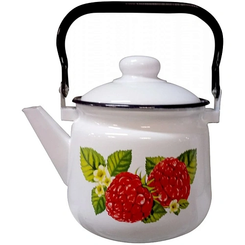 Чайник эмалированный 1,5л "Малина"
