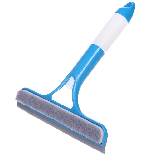 Водосгон для мытья стекол с пульверизатором и абразивной губкой _3