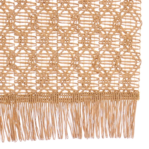 Салфетка на стол 3045см Бохо плетеная, коричневая_4