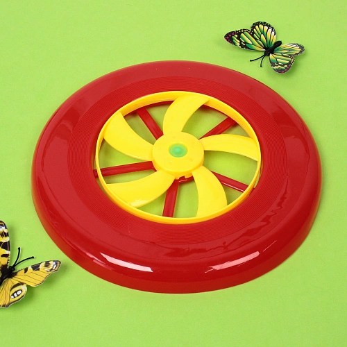 Летающая тарелка Быстрее ветра 22 см, микс_3