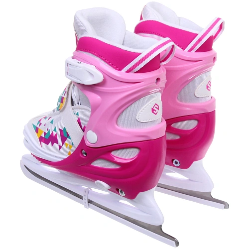Коньки раздвижные,фигурные, Sportage Mosaic 1 (размер 34-37)_3
