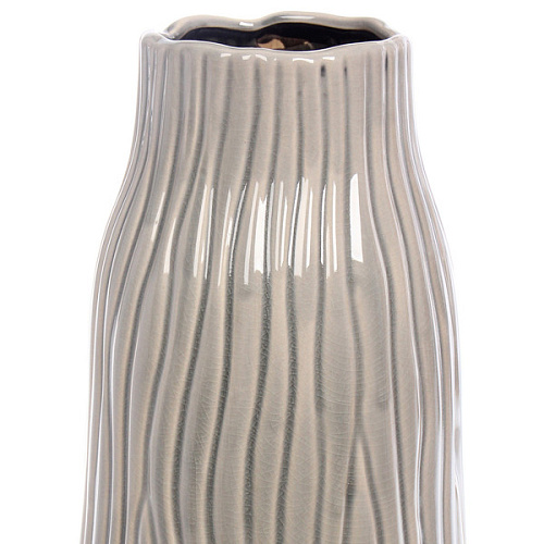 Ваза керамическая Валенсия 1435см оливковая_5