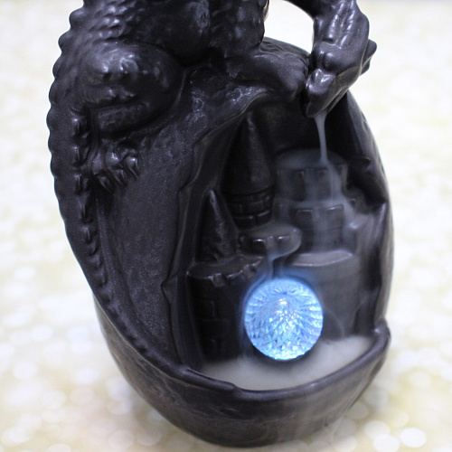 Подставка под стелющиеся благовония Сказочный дракон 10919см с подсветкой_12