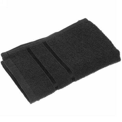 Полотенце махровое 3060см LUNA цвет черный 10650 плотность 360грм2_6