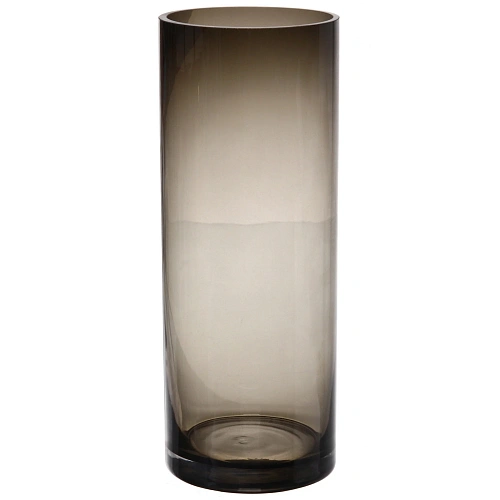 Ваза стеклянная GREY GLASS 1230см, круглая_2