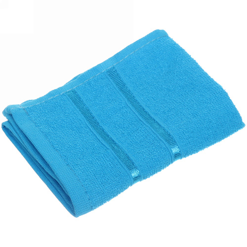 Полотенце махровое 3030см LUNA цвет голубой 06000 плотность 360грм2_9