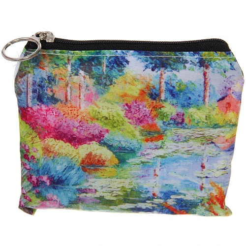 Сумка - шоппер в чехле с замком водонепроницаемая  ИДЕЯДОМА, принт живопись,4655см_4