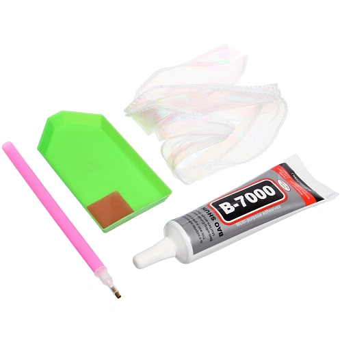 Набор для творчества ЧУДО-МИШКА, цвет ярко-розовый, ушко и носик св голубые, 2210см (коробка)_7