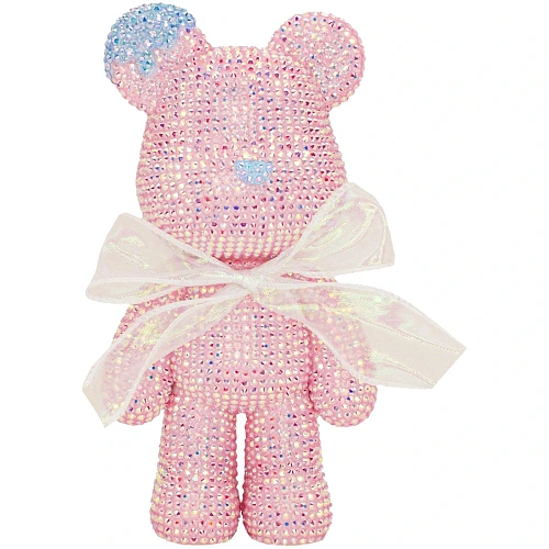 Набор для творчества "ЧУДО-МИШКА", цвет светло-розовый, ушко и носик св. голубые, 22*10см (коробка)