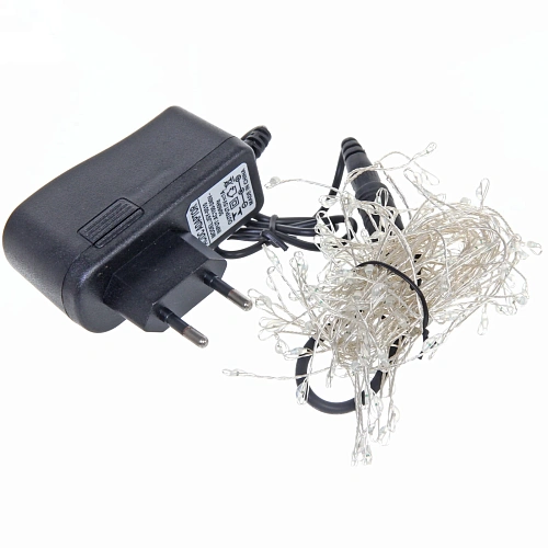 Гирлянда для дома 2,0 м 150 ламп LED  Мишура, Белый_8