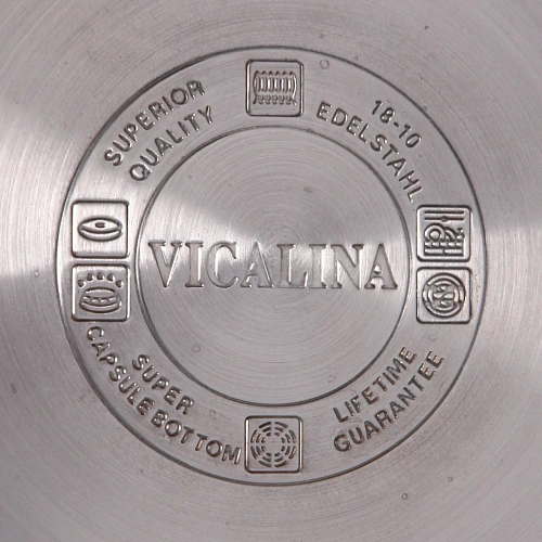 Чайник из нержавеющей стали 3,2л Vicalina Бисквит белый VL-0056_9