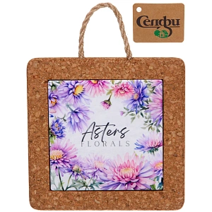 Подставка декоративная 14,5*14,5см "Астры"