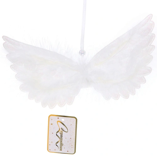 Подвеска Волшебные крылья 23 см, Белый_2