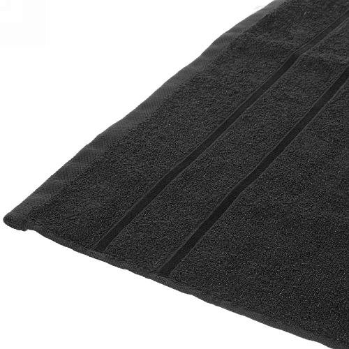 Полотенце махровое 3030см LUNA цвет черный 10650 плотность 360грм2_7