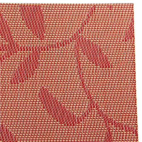 Салфетка на стол 3045см плетеная, Вьюнок красная_4