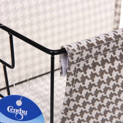 Корзинка для хранения металлическая ЭЛИНТ, цвет пастельно серый, 302015см (лейбл Селфи)_5