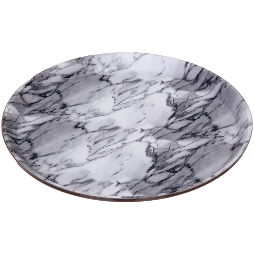 Поднос пластиковый МРАМОР 27,5см _3
