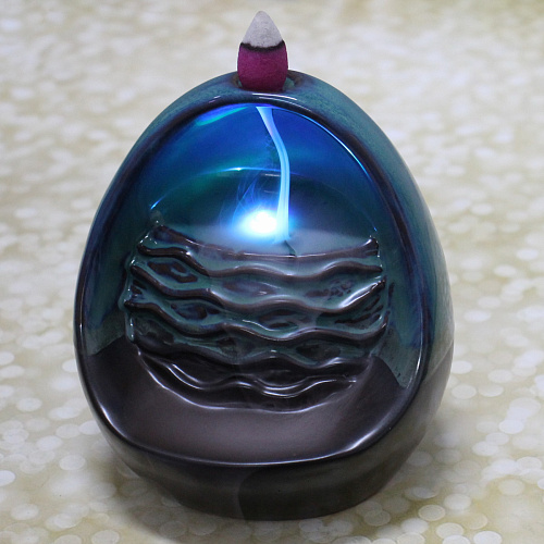 Подставка под стелющиеся благовония Стеновой водопад 111011,5см с подсветкой_4