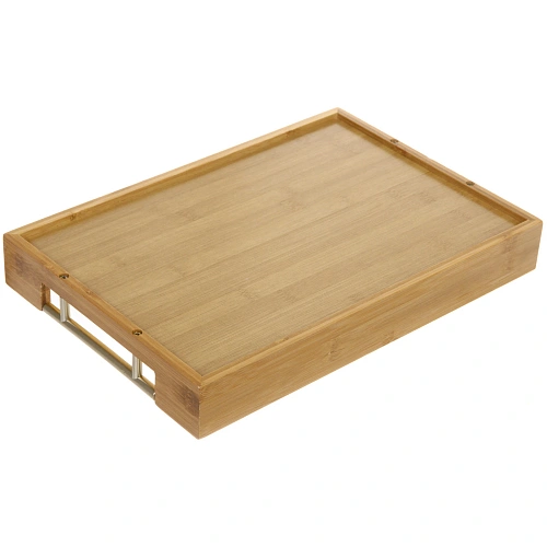 Поднос для завтрака SHEF 38265см с пластиковыми ручками _2