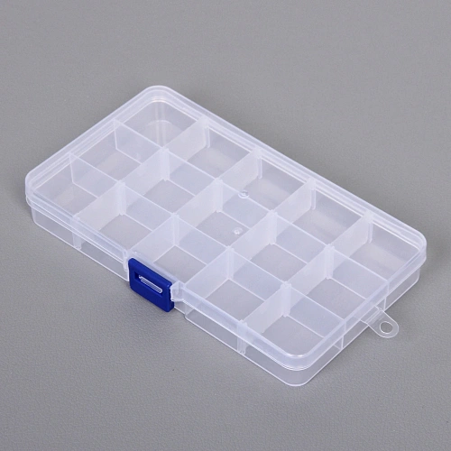 Органайзер для хранения мелочей, 15 ячеек ИДЕЯДОМА, прозрачный, 17102см (наклейка Селфи)_4