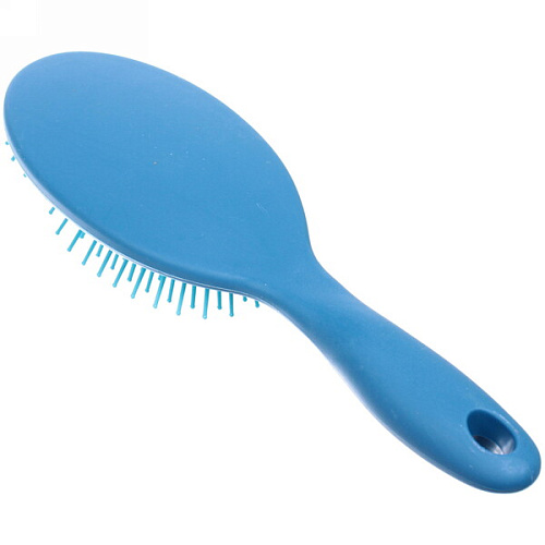 Расческа массажная Lady Brush, форма овальная, цвет синий, 22,57см (блистер Ultramarine)_7