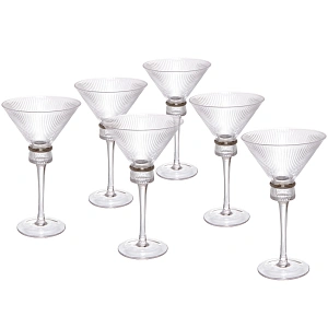 Бокал для мартини 220мл "VIVALDI" в наборе 6шт
