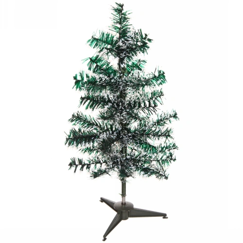 Ёлка "Метелица"  40 см, ПВХ белый иней (40 веток)