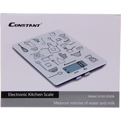 Весы кухонные электронные Constant до 5 кг  (точн1гр) 14192-2050В_10