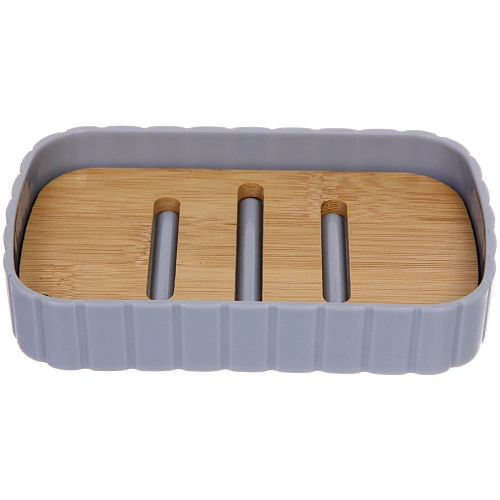 Мыльница Барио серая_3