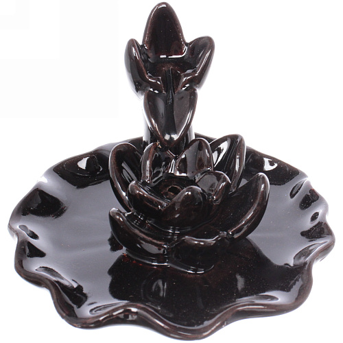 Подставка под стелющиеся благовония Цветок лотоса 10,210,26,7см DLX-0642_4