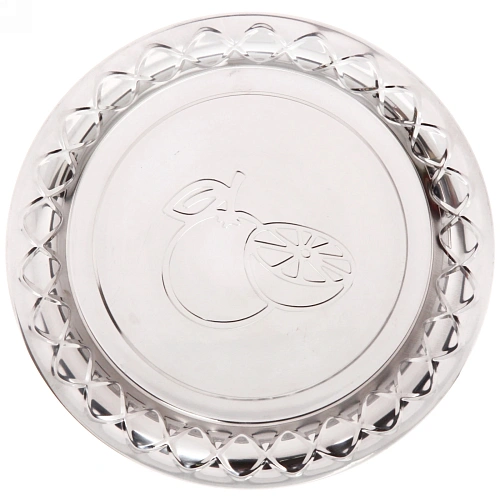 Поднос металлический Лимоны 26 см _6