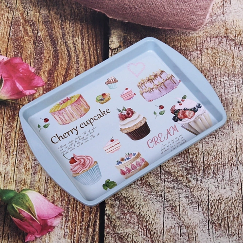 Поднос жестяной Вкусняшки 2014см_5