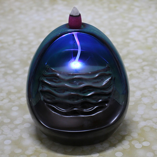 Подставка под стелющиеся благовония Стеновой водопад 111011,5см с подсветкой_7