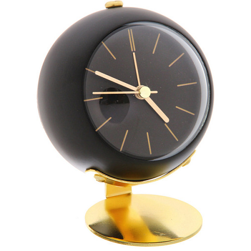 Будильник ALICE 8,55см черный_7