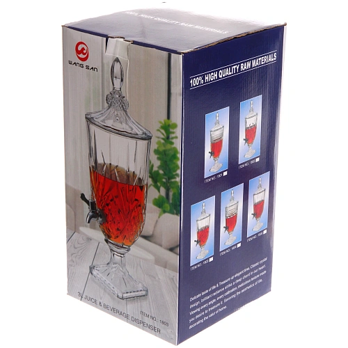 Лимонадница 3л Dolce vita 1803 цветы_10