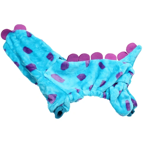 Комбинезон зимний для мелких и средних пород собак DOG DINO, цвет голубой, размер М_5