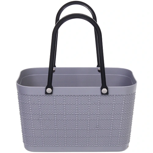 Корзинка хозяйственная ФОЛЬК, цвет пудровый серый, 281633см _3