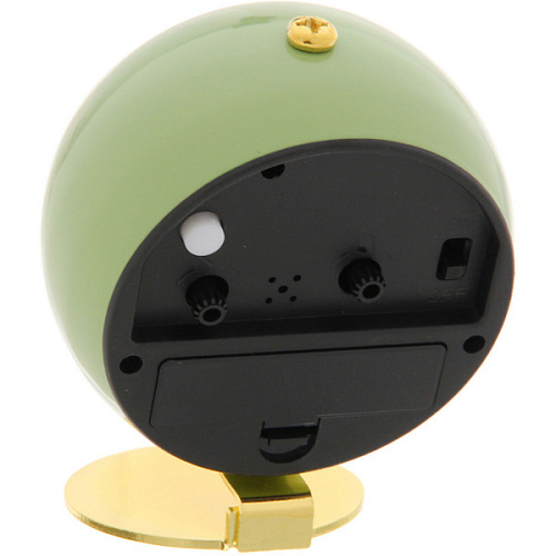 Будильник ALICE 8,55см оливковый_8