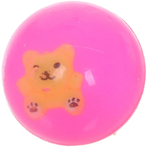 Мяч 32 мм Зверята каучуковый, микс СТИКЕР НА ВЛОЖЕНИЕ_10