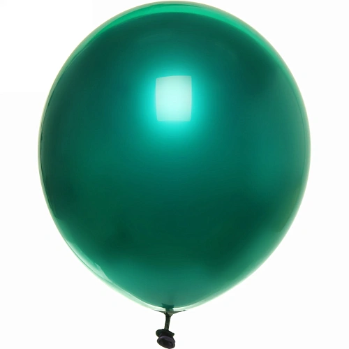 Воздушные шары "Фантазия" 25шт 12"/30см изумрудный